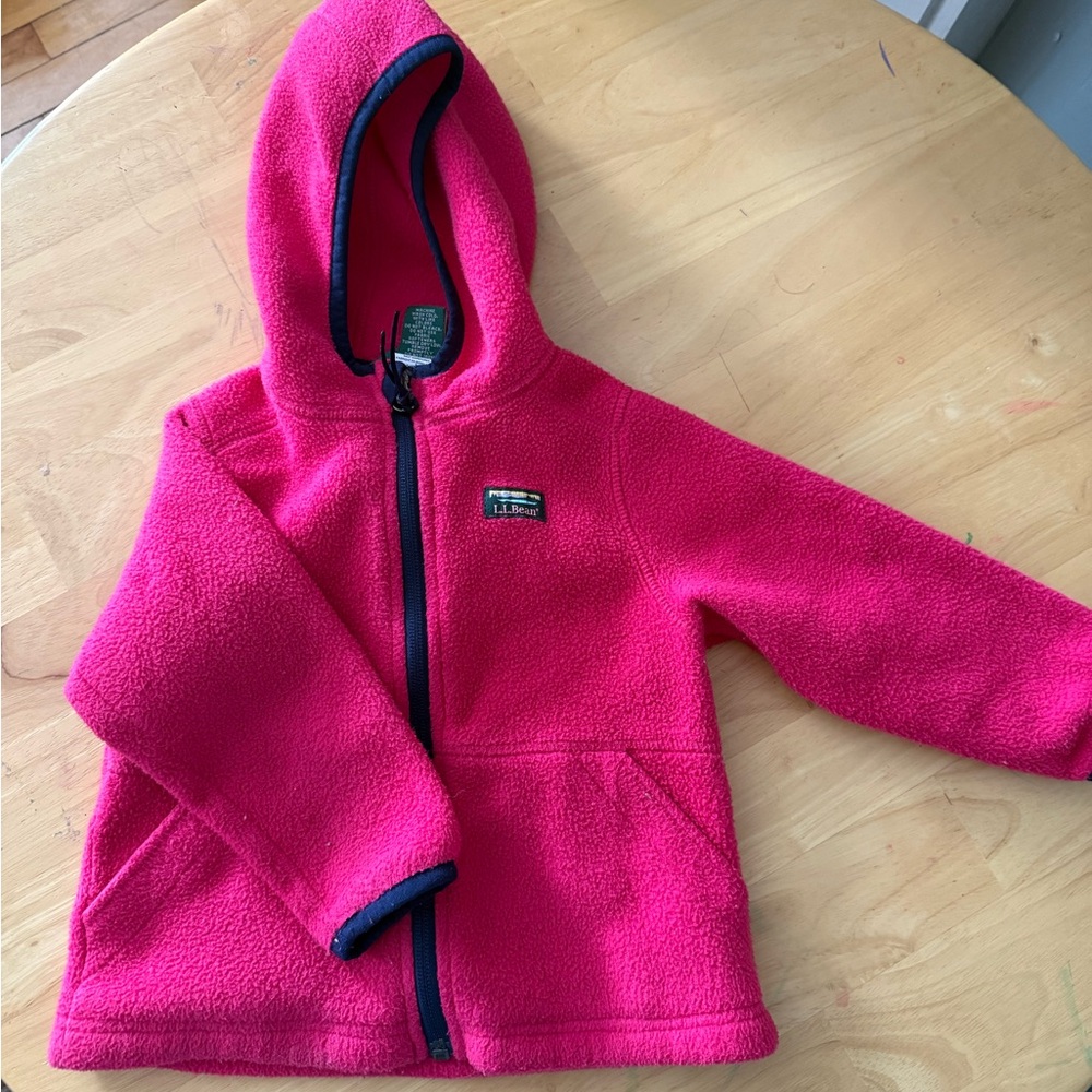 LL Bean Fleece Full Zip Jacket